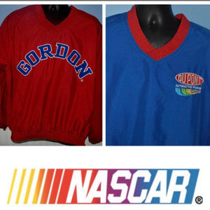 NASCAR JEFF GORDON PULLOVER WINDBREAKER JACKET LRG